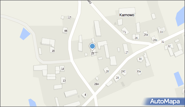 Karnowo, Karnowo, 15, mapa Karnowo