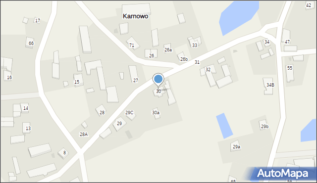 Karnowo, Karnowo, 30, mapa Karnowo