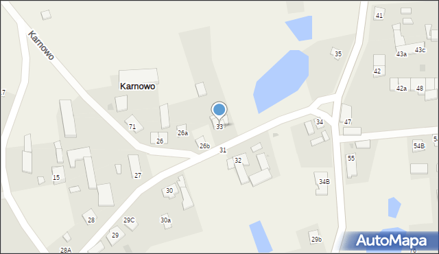 Karnowo, Karnowo, 33, mapa Karnowo