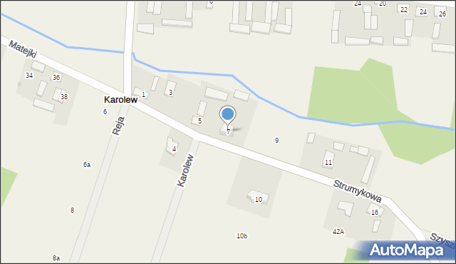 Karolew, Karolew, 40, mapa Karolew