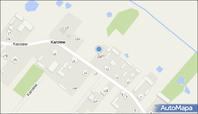 Karolew, Karolew, 12a, mapa Karolew