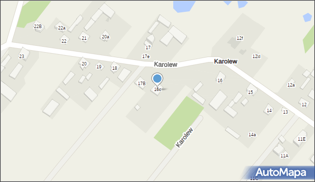 Karolew, Karolew, 17a, mapa Karolew