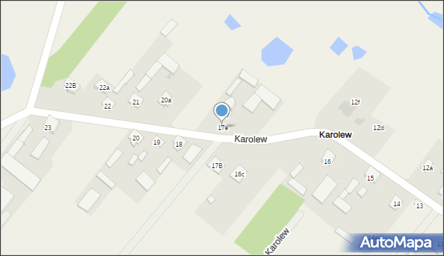 Karolew, Karolew, 17e, mapa Karolew