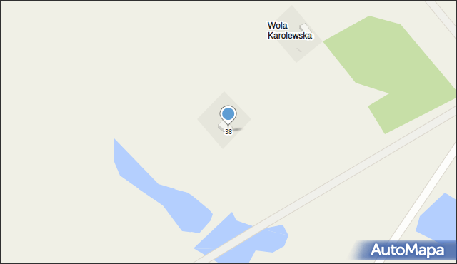 Karolew, Karolew, 38, mapa Karolew