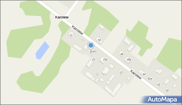 Karolew, Karolew, 17, mapa Karolew