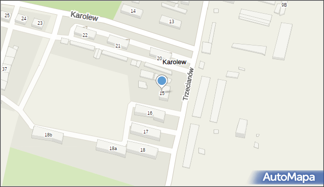 Karolew, Karolew, 15, mapa Karolew