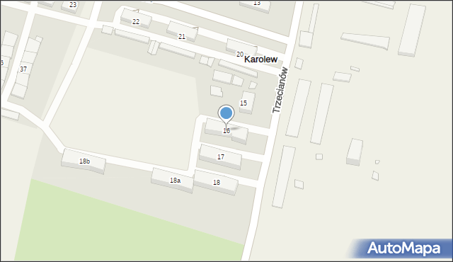 Karolew, Karolew, 16, mapa Karolew