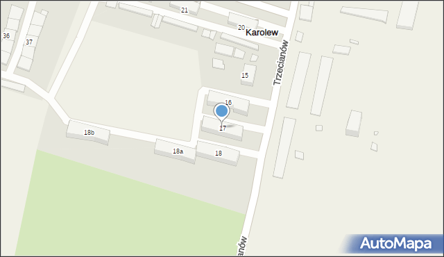 Karolew, Karolew, 17, mapa Karolew