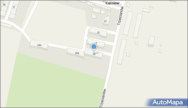 Karolew, Karolew, 18, mapa Karolew