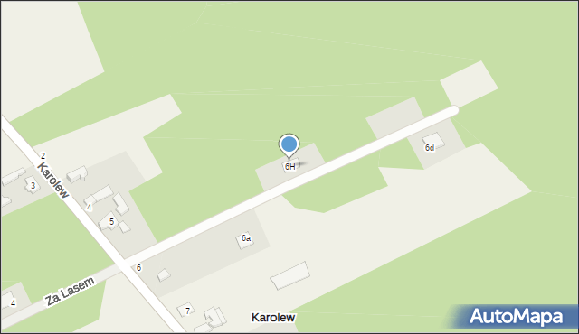 Karolew, Karolew, 6H, mapa Karolew