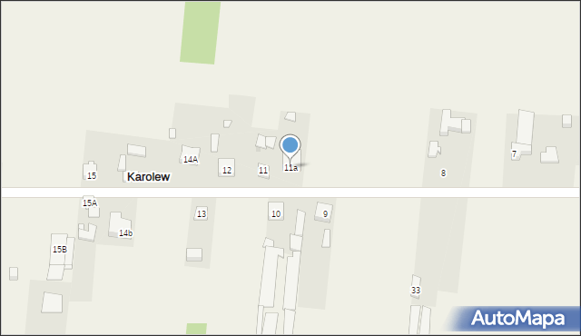 Karolew, Karolew, 11a, mapa Karolew