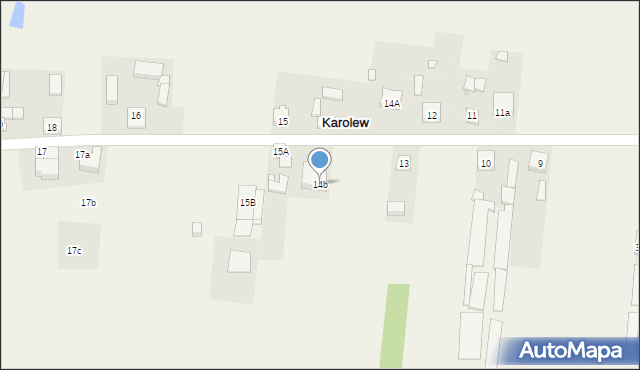 Karolew, Karolew, 14b, mapa Karolew