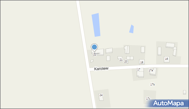 Karolew, Karolew, 22, mapa Karolew