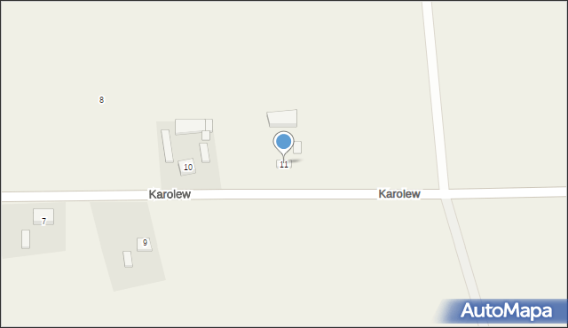 Karolew, Karolew, 11, mapa Karolew