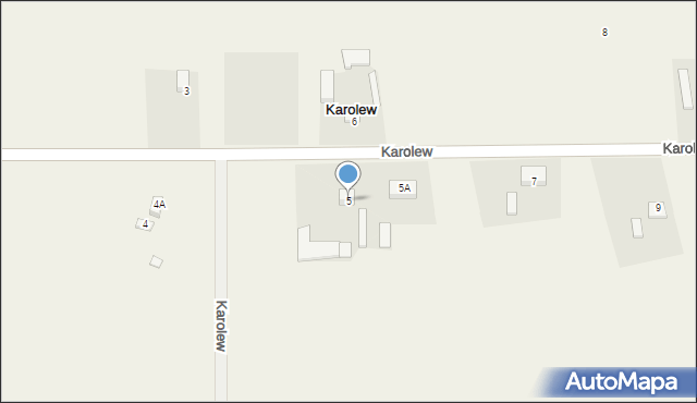 Karolew, Karolew, 5, mapa Karolew