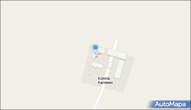 Karolewo, Karolewo, 29a, mapa Karolewo