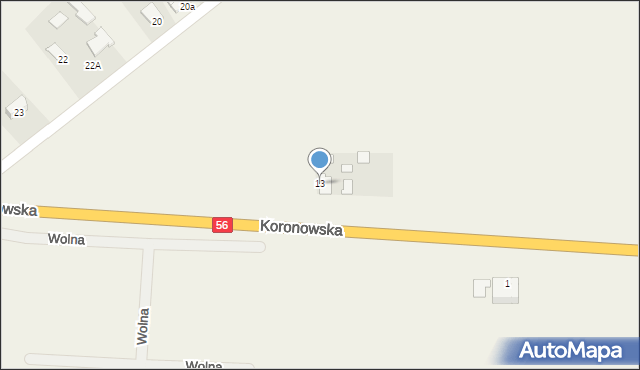 Karolewo, Karolewo, 13, mapa Karolewo