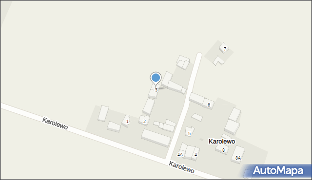 Karolewo, Karolewo, 3, mapa Karolewo