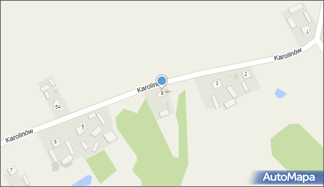 Karolinów, Karolinów, 4, mapa Karolinów