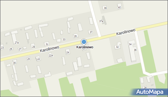 Karolinowo, Karolinowo, 26, mapa Karolinowo