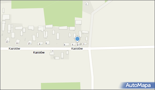 Karolów, Karolów, 4, mapa Karolów