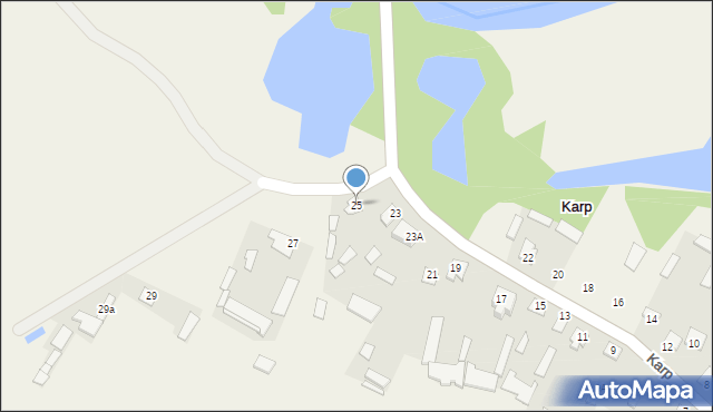 Karp, Karp, 25, mapa Karp