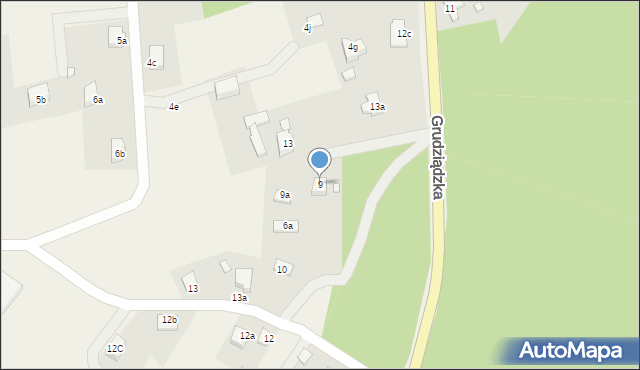 Karpiny, Karpiny, 9, mapa Karpiny