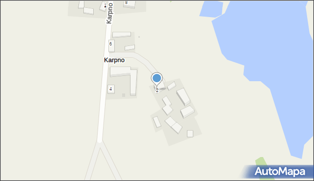 Karpno, Karpno, 2, mapa Karpno