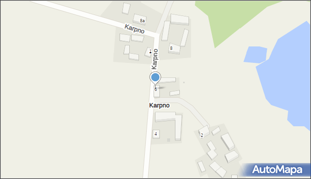 Karpno, Karpno, 6, mapa Karpno