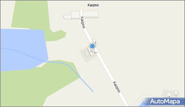 Karpno, Karpno, 3, mapa Karpno