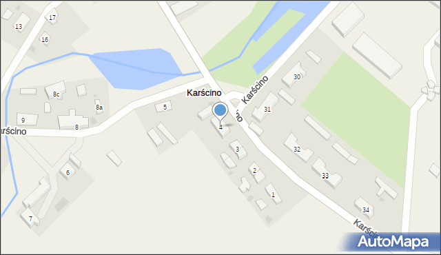 Karścino, Karścino, 4, mapa Karścino