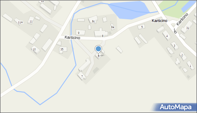 Karścino, Karścino, 6, mapa Karścino