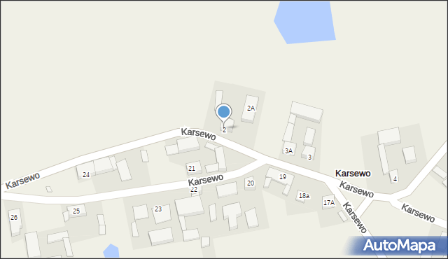 Karsewo, Karsewo, 2, mapa Karsewo