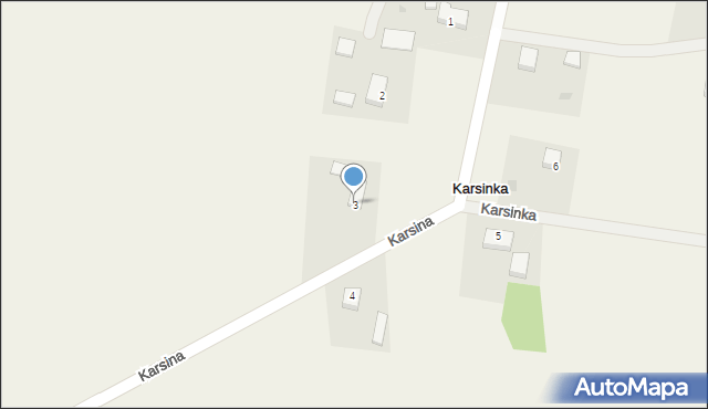 Karsinka, Karsinka, 3, mapa Karsinka