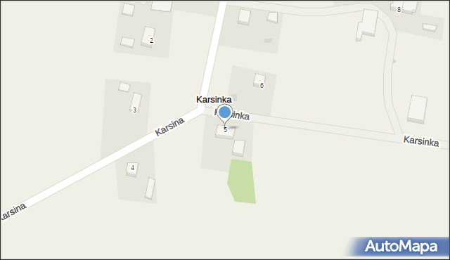Karsinka, Karsinka, 5, mapa Karsinka