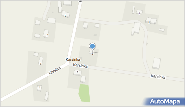 Karsinka, Karsinka, 6, mapa Karsinka