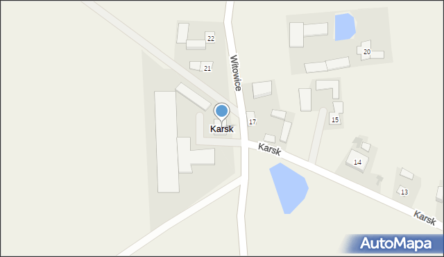 Karsk, Karsk, 19, mapa Karsk