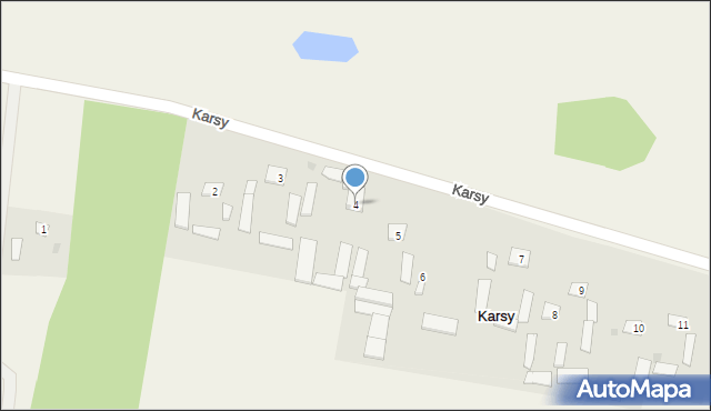 Karsy, Karsy, 4, mapa Karsy