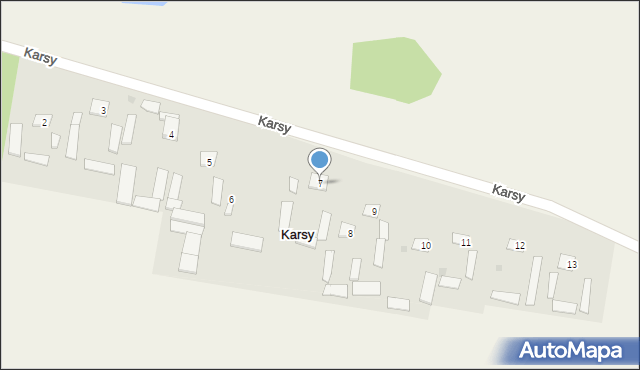 Karsy, Karsy, 7, mapa Karsy