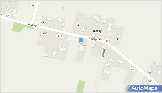 Karsy, Karsy, 41c, mapa Karsy