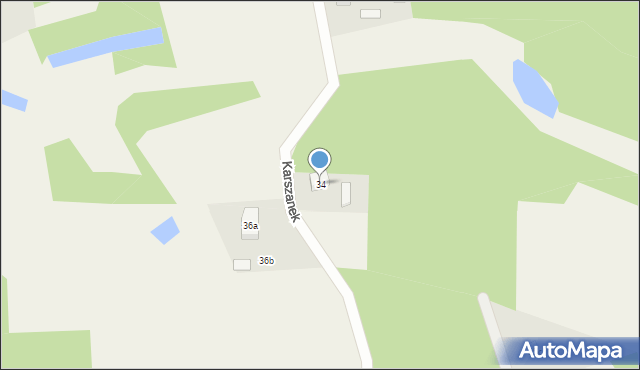 Karszanek, Karszanek, 34, mapa Karszanek