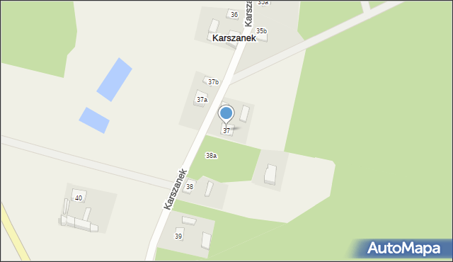 Karszanek, Karszanek, 37, mapa Karszanek