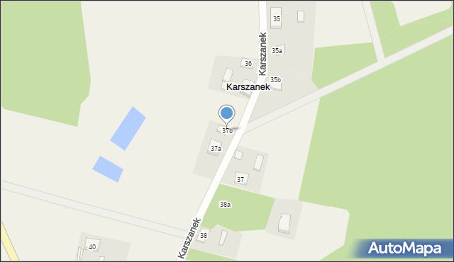 Karszanek, Karszanek, 37b, mapa Karszanek