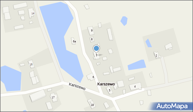 Karszewo, Karszewo, 7, mapa Karszewo