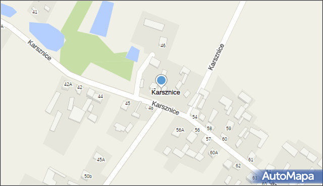 Karsznice, Karsznice, 49, mapa Karsznice