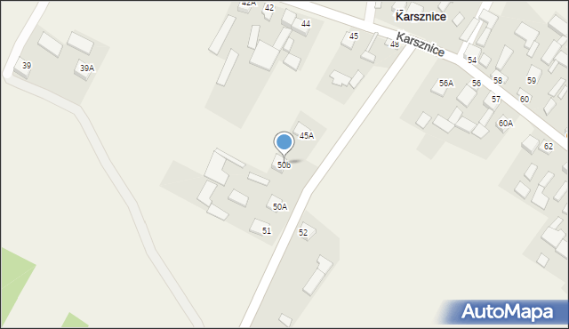 Karsznice, Karsznice, 50b, mapa Karsznice