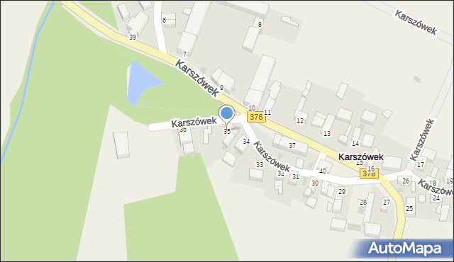 Karszówek, Karszówek, 35, mapa Karszówek