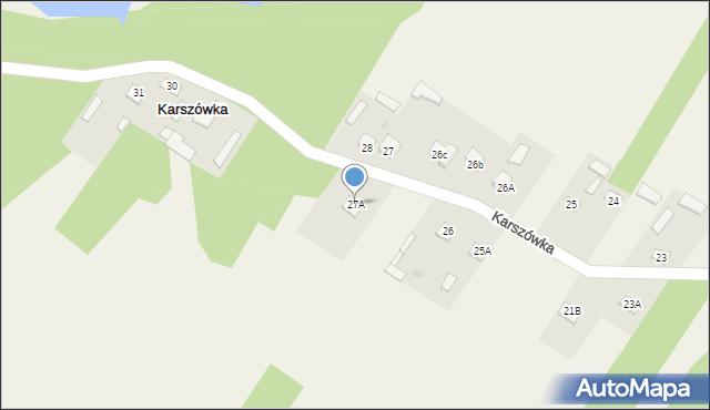 Karszówka, Karszówka, 27A, mapa Karszówka