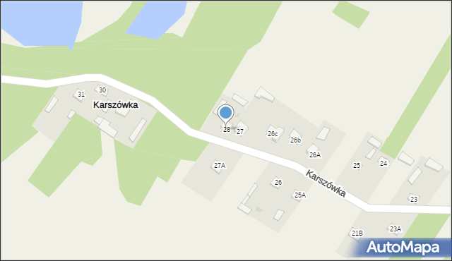 Karszówka, Karszówka, 28, mapa Karszówka