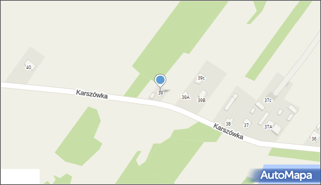 Karszówka, Karszówka, 39, mapa Karszówka